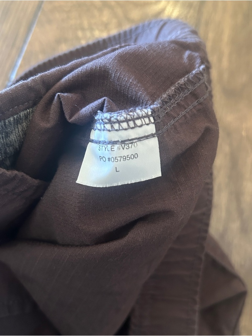 Vuori Men’s Brown Ripstop Shorts Drawstring Hiking V370 Size‎ Large - Picture 3 of 5